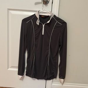 Long sleeve equestrian riding shirt HR Farm